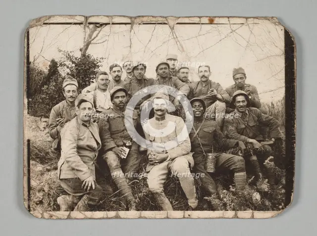 Photographic postcard of Oscar Calmeise, ca. 1918. Creator: Unknown.