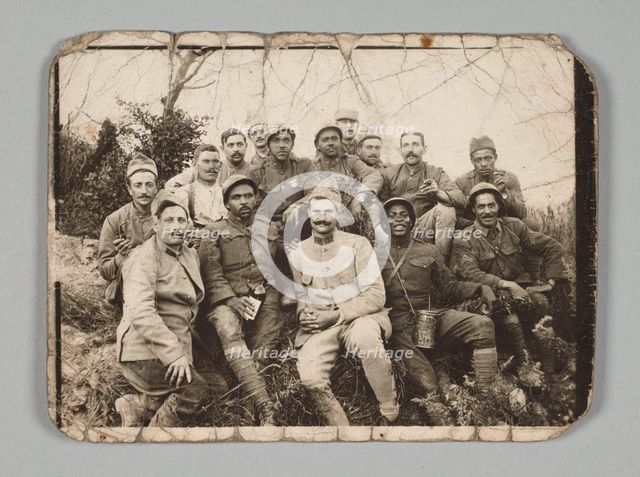 Photographic postcard of Oscar Calmeise, ca. 1918. Creator: Unknown.