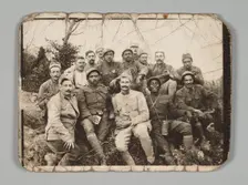 Photographic postcard of Oscar Calmeise, ca. 1918. Creator: Unknown