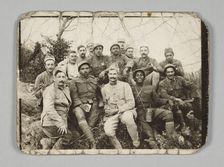 Photographic postcard of Oscar Calmeise, ca. 1918. Creator: Unknown