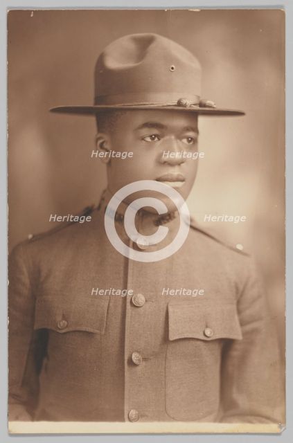 Photographic portrait of Lt. Charles J. Blackwood, 1914-1918. Creator: Duce & McClymonds.