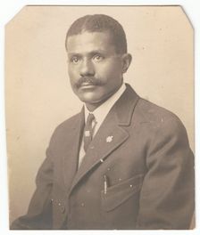 Photographic print of a man, early 20th century. Creator: Unknown