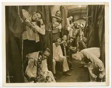 Photographic print of Cab Calloway and his band in a sleeper car, 1933. Creator: Unknown