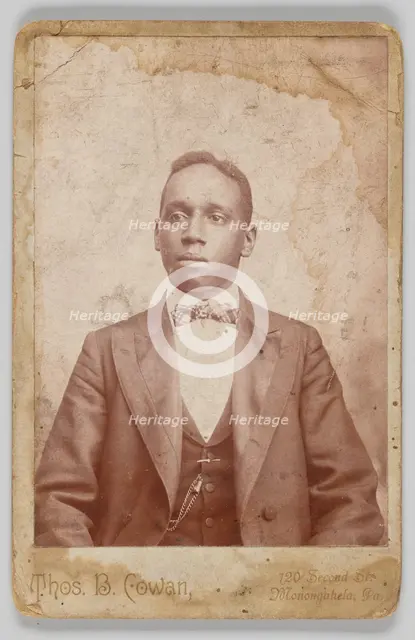 Photographic print of Joseph Phillipps, early 20th century. Creator: Thomas B. Cowan.