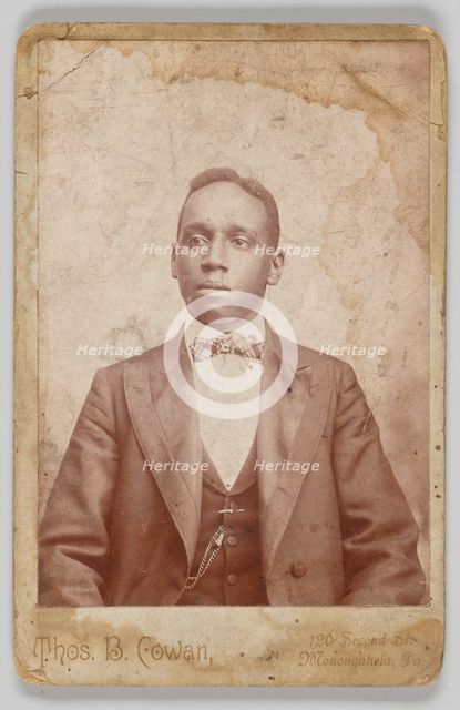 Photographic print of Joseph Phillipps, early 20th century. Creator: Thomas B. Cowan.