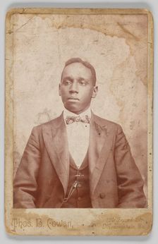 Photographic print of Joseph Phillipps, early 20th century. Creator: Thomas B. Cowan