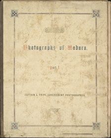 Photographic Views in Madura, Part I, 1858. Creator: Captain Linnaeus Tripe