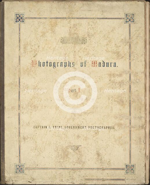 Photographic Views in Madura, Part I, 1858. Creator: Captain Linnaeus Tripe.