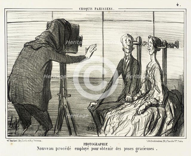 Photographie, 1856. Creator: Honore Daumier.