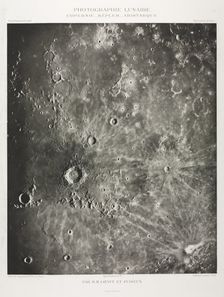 Photographie Lunaire: Copernic-Képler-Aristarique, 1896. Creator: Maurice Loewy (French, 1833-1907); Pierre Henri Puiseaux (French, 1855-1928)