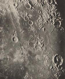 Photographie Lunaire Capuanus - Bouillaud - Gassendi, 1896. Creators: Maurice Loewy, Pierre Henri Puiseux