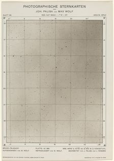 Photographische Sternkarten (March 2, 1906), 2253. Creators: Max Wolf, Johann Palisa