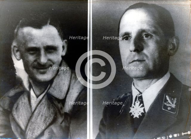 Photos of ex-Gestapo Chief Heinrich Müller, c1930s-c1940s (1963). Creator: Unknown.