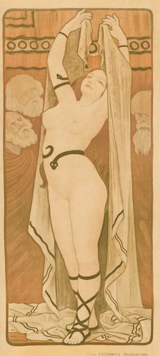 Phryne, 1898. Creator: Paul Berthon