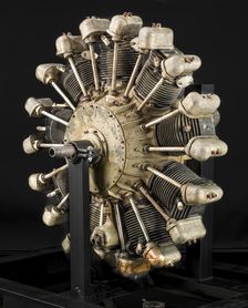 Pitcairn-Brewer Model F, Radial 9 Engine, ca. 1927-1928. Creator: Pitcairn-Brewer
