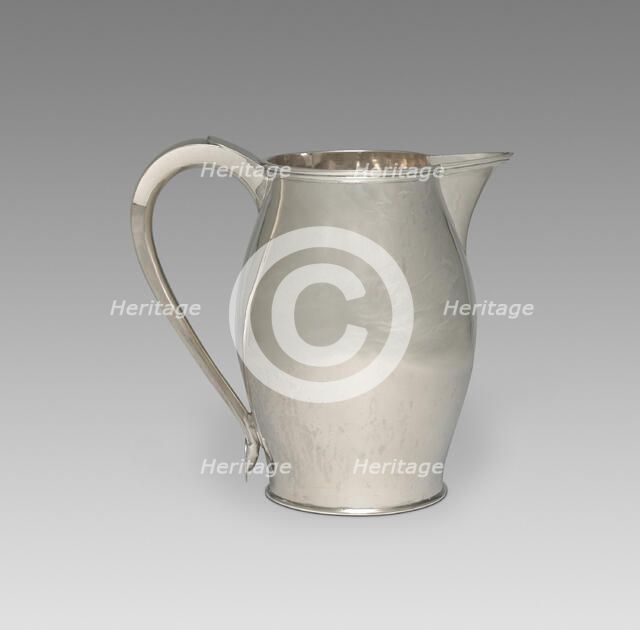 Pitcher, 1801/10. Creator: Ebenezer Moulton.