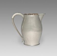 Pitcher, 1801/10. Creator: Ebenezer Moulton