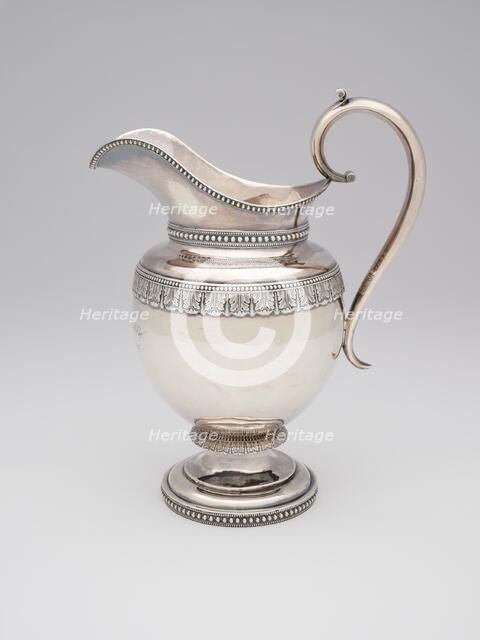 Pitcher, 1827/48. Creator: Baldwin Gardiner.