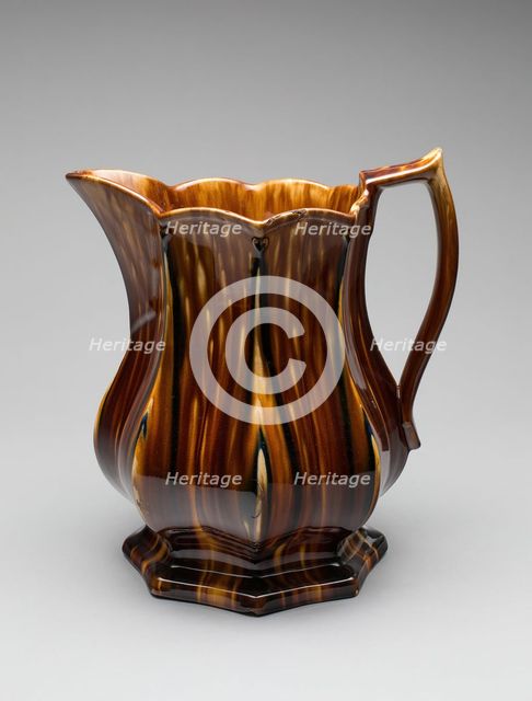 Pitcher, 1849/52. Creator: Lyman Fenton & Co.