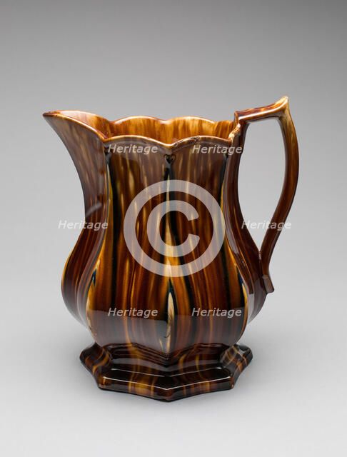 Pitcher, 1849/52. Creator: Lyman Fenton & Co.