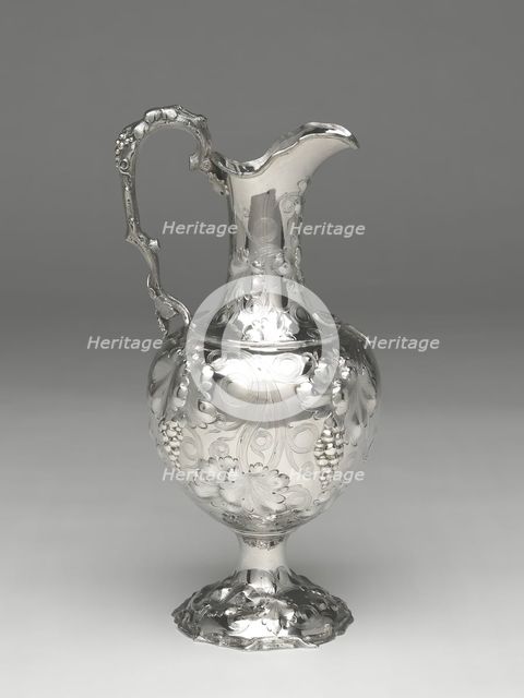 Pitcher, 1855/63. Creator: Cann and Dunn.
