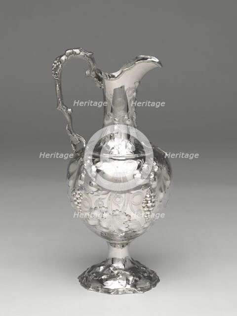 Pitcher, 1855/63. Creator: Cann and Dunn.