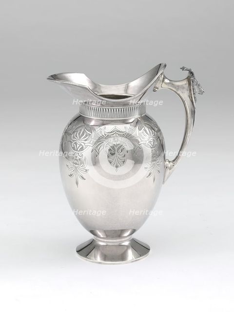 Pitcher, 1880/1900. Creator: Gorham Manufacturing Company.