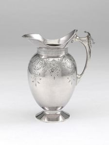 Pitcher, 1880/1900. Creator: Gorham Manufacturing Company