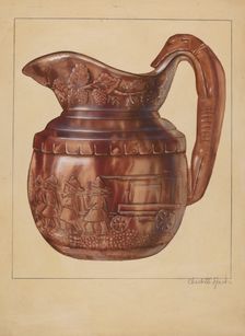 Pitcher, 1935/1939. Creator: Charlotte Sperber