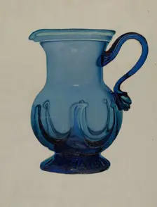 Pitcher, 1935/1942. Creator: Vincent Burzy