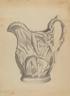 Pitcher, 1935/1942. Creator: Anna Aloisi