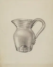 Pitcher, 1935/1942. Creator: Charles Caseau