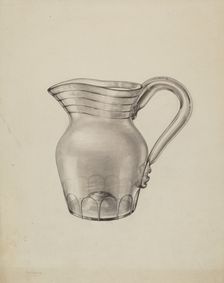 Pitcher, 1935/1942. Creator: Charles Caseau