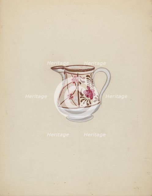 Pitcher, 1935/1942. Creator: David P. Willoughby.
