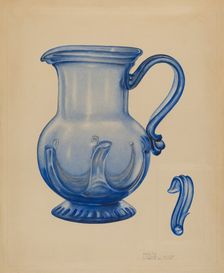 Pitcher, 1935/1942. Creator: Eugene La Foret
