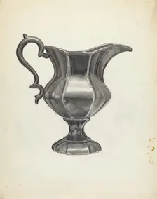 Pitcher, 1935/1942. Creator: Francis Borelli