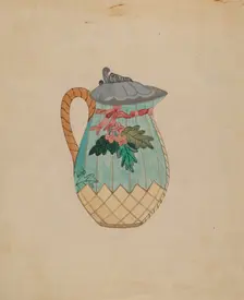 Pitcher, 1935/1942. Creator: Genevieve Sherlock
