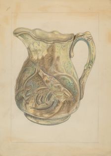 Pitcher, 1935/1942. Creator: Gertrude Lemberg