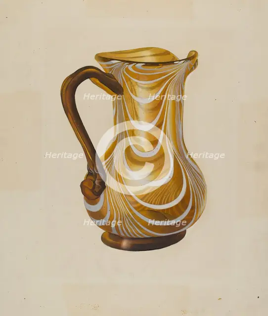 Pitcher, 1935/1942. Creator: Isidore Steinberg.