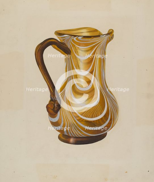 Pitcher, 1935/1942. Creator: Isidore Steinberg.