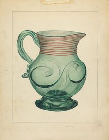 Pitcher, 1935/1942. Creator: John Fisk