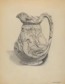 Pitcher, 1935/1942. Creator: Louis Annino