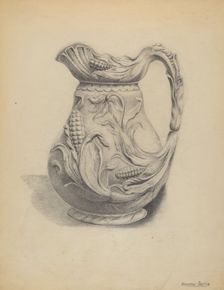 Pitcher, 1935/1942. Creator: Louis Annino