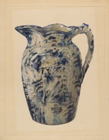 Pitcher, 1935/1942. Creator: Mina Lowry