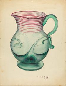 Pitcher, 1935/1942. Creator: Michael Trekur