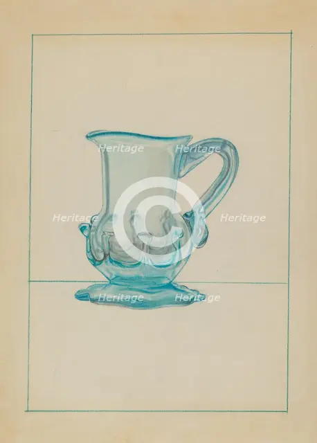Pitcher, 1935/1942. Creator: S. Brodsky.