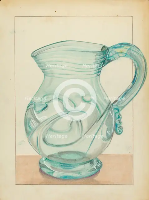Pitcher, 1935/1942. Creator: S. Brodsky.