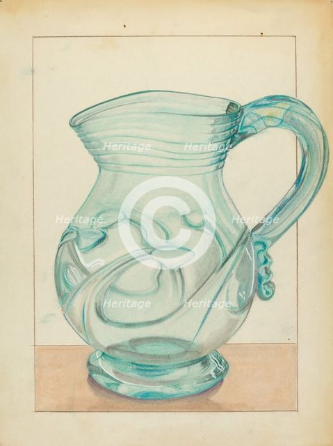 Pitcher, 1935/1942. Creator: S. Brodsky.