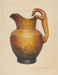 Pitcher, 1935/1942. Creator: Samuel W. Ford