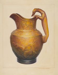 Pitcher, 1935/1942. Creator: Samuel W. Ford